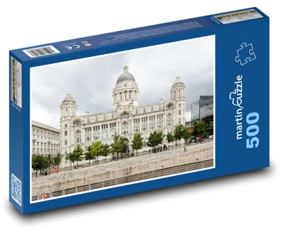Obrázek produktu pro Puzzle 500 Liverpools Kehrwiederhaus - martinpuzzle