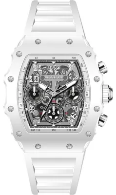 Zdjęcie produktu dla Invicta Racing 69605 Zegarek męski - Mechanizm kwarcowy - Akryl z Srebrną Tarcza - 39 mm