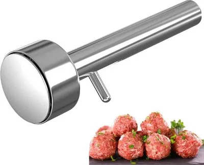 Produktbild von Falafel-Schöpfer - Durable Stahl-Falafel-Spatel, genaue Portionen-Falafel-Spatel für perfekte Falafel-Bällchen, vielseitige Küchenhilfe