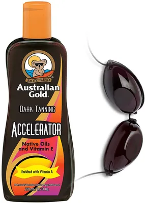 Image de Australian Gold Accelerator Tanning + Glasses