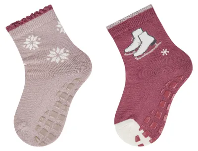 Produktbild von Sterntaler ABS Socken 2er-Pack Schneeflocken
