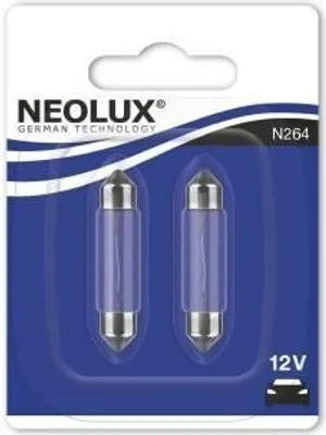 Produktbild von Neolux C10W 3200K 10 W 12V Blister X2 Stück