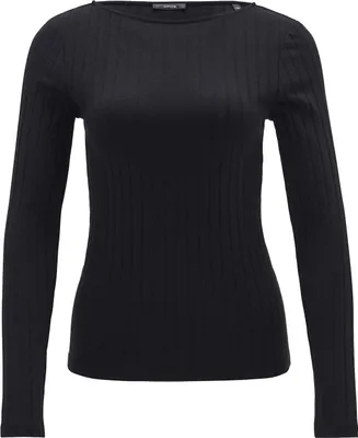 Produktbild von Opus Damen Polo-Shirt Schwarz Größe 36