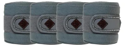 Produktbild von Kentucky - Polar Fleece Decke Polos Pearls - Grau - Größe Full