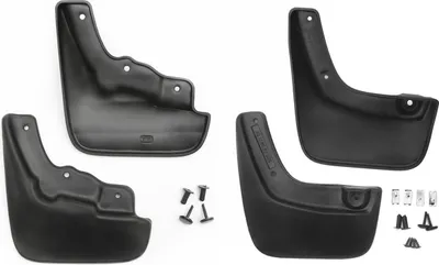 Obrázek produktu pro Blatníky pro Mazda 3 2010-2013 plastové černé 4x