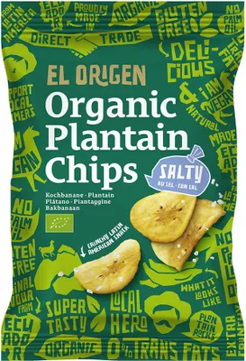 Image de Chips de bananes plantain - Salty 80g