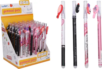 Produktbild von Radiergummi-Kugelschreiber 0,5 mm – Kosmetik