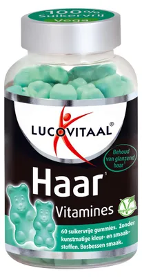 Produktbild von Lucovitaal Lucovitaal Gummibärchen Vitamin Haar 60 Gummibärchen