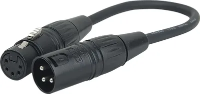 Obrázek produktu pro DAP FLA37 - XLR 3P samec na XLR 5P samice 25 cm