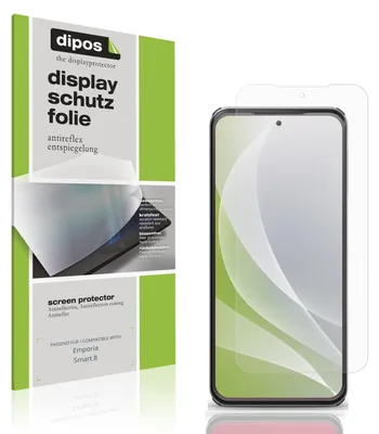 Immagine prodotto di 4x Pellicola Protettiva per Emporia Smart.8 Protezione Schermo Antiriflesso dipos