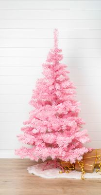 Weihnachtsbaum 120cm hoch, rosa