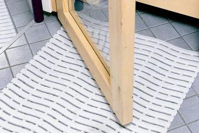 Immagine prodotto di tappetino miltex per postazioni di lavoro Yoga Soft Step 600 x 900 mm blu