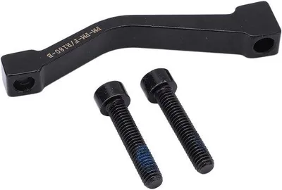 Image de Adaptateur de frein à disque pour VTT en aluminium, compatible avec des disques de 180 mm