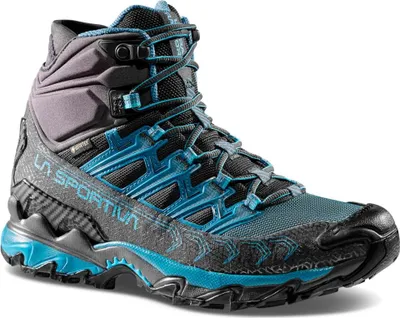 Zdjęcie produktu dla Ultra Raptor II Mid Woman GTX, Mountain Hiking Schuhe Mid Cut, Damen - La Sportiva, Größe:5 UK / 38, Farbe:G00B24-Carbon/Topaz