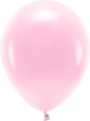 Zdjęcie produktu dla Balony ekologiczne jasnoróżowe 30cm 10 sztuk (Party - Balony)