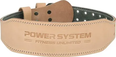 Obrázek produktu pro Power System Opasek Power PS 3000 natural M / Opasky / Pánský opasek z kvalitní pevné kůže as vnitřním polstrováním