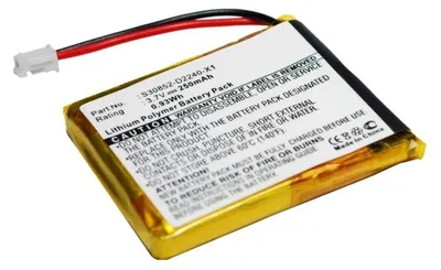 Produktbild von Akku für Siemens V30145-K1310-X448 Li-Ion 3,7 Volt 250 mAh schwarz.