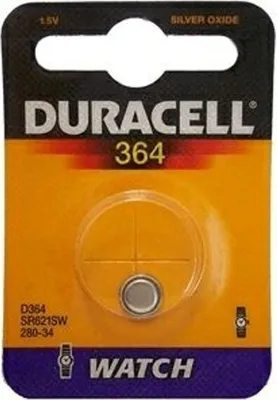 Produktbild von Duracell 364 Einwegbatterie SR60 Silberoxid (S)