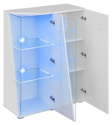 Produktbild von Moderne Vitrine Schrank Wohnzimmer Luxus Design Modern Einrichtung neu