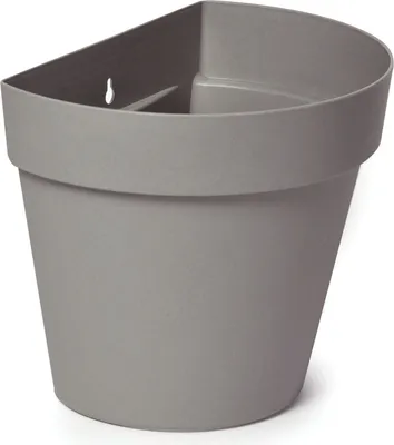 Produktbild von Wand Blumentopf RIO Sand 28x20x23 cm, Pflanzkübel Robuster Übertopf Blumentopf