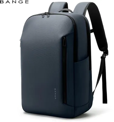 Productafbeelding van CarryQuest® - BANGE Laptoprugzak 15,6 inch, 20 liter, waterafstotend, blauw