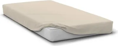 Produktbild von Spannbettlaken Mikrofaser HOME LINGE PASSION HP72116, 90 x 190 cm, Steghöhe 30 cm, Beige Elfenbein