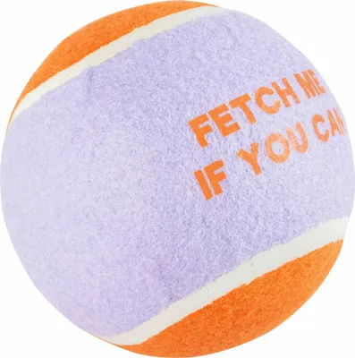 Obrázek produktu pro Hračka pro psy Coockoo – tenisový míček Fetch Me, fialová/oranžová