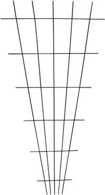 Produktbild von gartengitter IVY 150x75cm Metall/PH