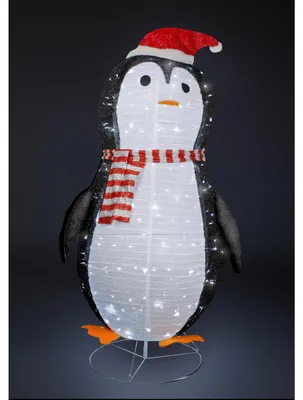 Produktbild von XXL LED Pinguin / Weihnachtsmann 180CM 200 LEDs IP44 für außen