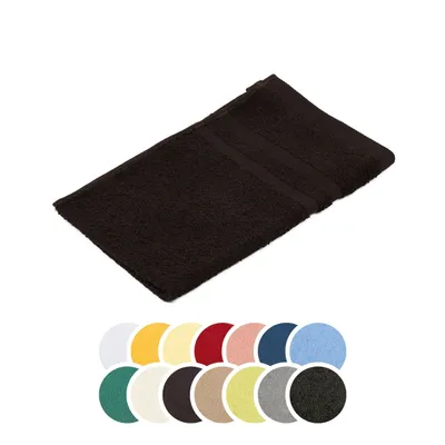 Produktbild von liebling Gästetuch, 100% Baumwolle, mit praktischer Schlaufe zum Aufhängen, formstabil, Serie Borkum, 30 x 50 cm, trocknergeeignet, schoko
