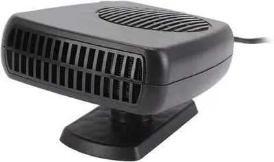 Immagine prodotto di Mini ventilatore elettrico - Ventilatore rotante a 360 gradi - 150 W, 24 V - Nero