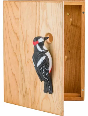 Immagine prodotto di WILDLIFEGARDEN WG5121 - Armadietto portachiavi "Picchio"