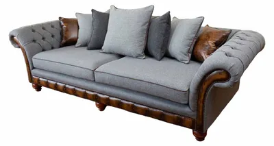 Produktbild von Sofa Couch Stoff Polster Sofas Couchen Wohnzimmer Design 4 Sitzer Neu