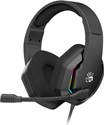 Image de A4Tech Bloody G260, słuchawki z mikrofonem, przewodowa, czarna, słuchawki, USB