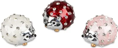 Produktbild von Formano Deko Igel Pearl 1 Modell von 3 Figur ca 6cm aus Kunststein