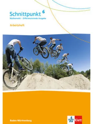 Produktbild von Schnittpunkt Mathematik 6. Differenzierende Ausgabe Baden-Württemberg: Arbeitsheft mit Lösungsheft Klasse 6 (Schnittpunkt Mathematik. Differenzierende