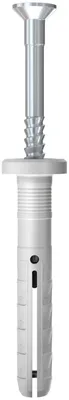 Produktbild von fischer Nageldübel N 6 x 40/10 F Flachkopf, 100 Stück