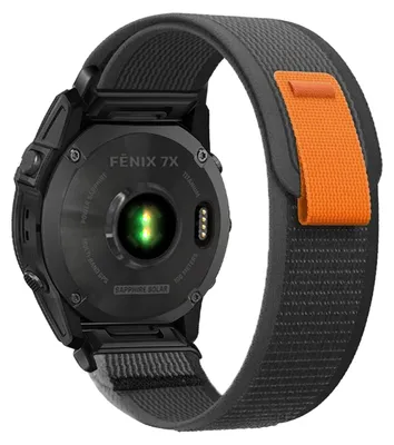 Image de SolidKeus - Bracelet QuickFit en nylon, 22 mm/26 mm, pour montre Garmin