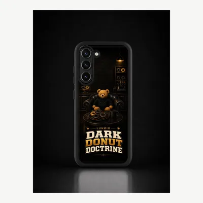 Productafbeelding van Samsung S23 hoesje, telefoonhoesje, beschermhoesje, case met donutmotief – LUNØIR ©