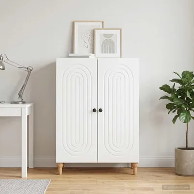 Obrázok produktu pre vidaXL Komoda Biela 66 x 34,5 x 90 cm Drevotrieska