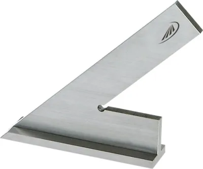 Produktbild von HELIOS PREISSER Spitzwinkel 45°150x100mm mit Anschlag WN 0395103 45 degree engineers square 150 x 100 mm 45 °