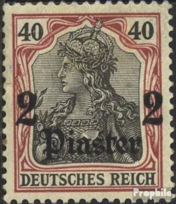 Produktbild von Briefmarken Dt. Post Türkei 1905 Mi 29 mit Falz Aufdruckausgabe