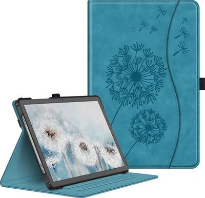 Produktbild von Fintie Hülle für Samsung Galaxy Tab A11+ Plus 11" 2025 / Tab A9+ Plus 11 Zoll 2023 Tablet, Multi-Winkel Folio Schutzhülle Dokumentenfach, Löwenzahn
