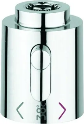 Produktbild von Grohe Atrio / Atrio Classic Temperaturwählgriff für Thermostat chrom - 06676000