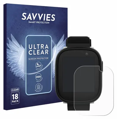 Produktbild von 18x Für Xplora X6 Play 2022 (1. Generation) Schutzfolie Savvies Displayschutz Display Schutz Folie Klar Transparent