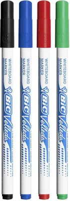 Obrázek produktu pro Velleda 3086120027247, Černá, Modrá, Zelená, Červená, Bílá, 1,4 mm, 4 kusů