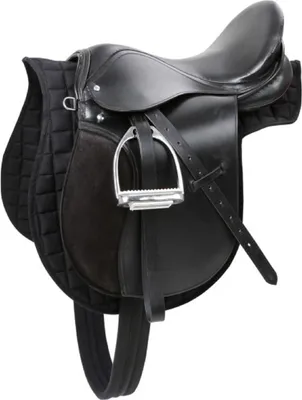 Produktbild von Sattel-Set Haflinger 17,5" Farbe - Schwarz