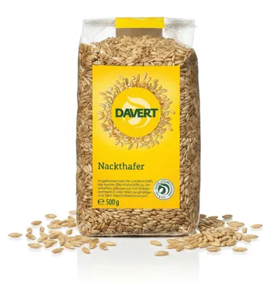 Produktbild von Davert  Nackthafer - 500g - 1 Beutel
