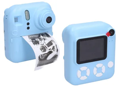 Obrázok produktu pre Detský fotoaparát Wiky s tlačiarňou, 12 MP, Full HD video, 16x zoom, 2,4-palcový displej
