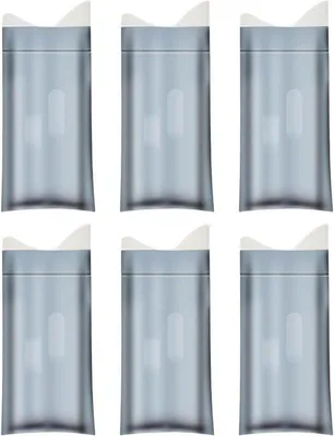 Zdjęcie produktu dla Przenośne pisuar do biwakowania, podróży i samochodu – 700 ml – dla mężczyzn, kobiet i dzieci – zestaw 6 sztuk